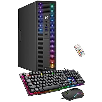 Amazon.com: HP RGB Lights Desktop PC ProDesk Computer Intel